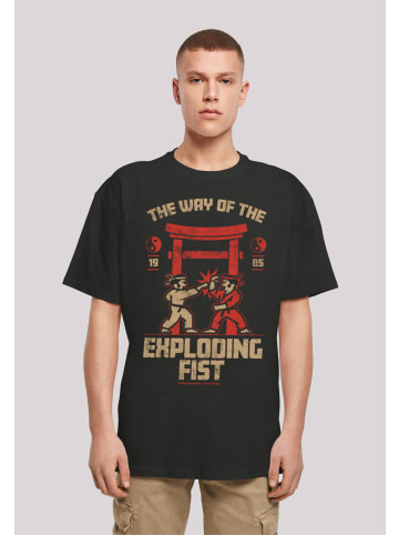 F4NT4STIC T-Shirt The Way Of The Exploding Fist Retro Gaming in schwarz
