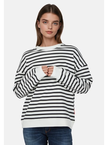 Salzhaut Pullover TAIER in Navy Offwhite