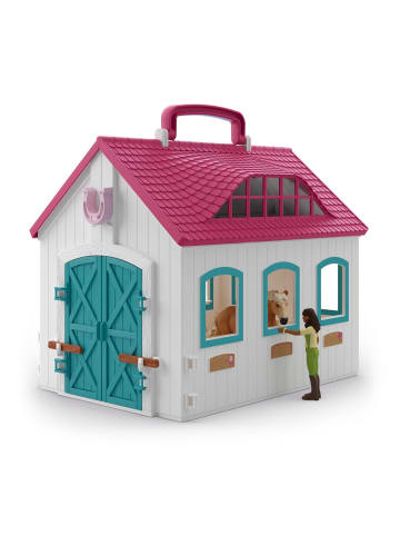 Schleich Offenstall "Kleines Hufeisen" in Mehrfarbig ab 5 Jahre