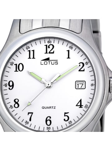 Lotus Analog-Armbanduhr Lotus Classic silber mittel (ca. 36,6mm)