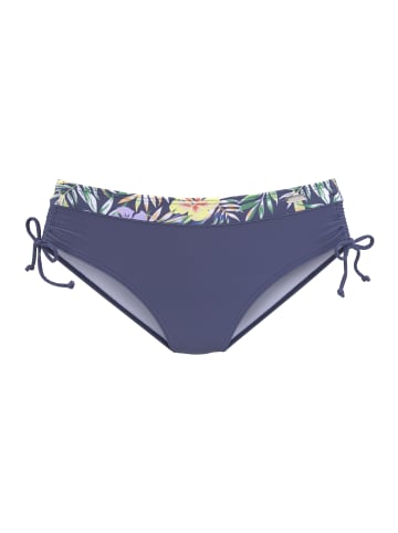 Venice Beach Bikini-Hose in marine-zitrone