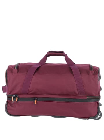 travelite Basics - Rollenreisetasche 51/64L 55 cm erw. (bordeaux) in bordeaux