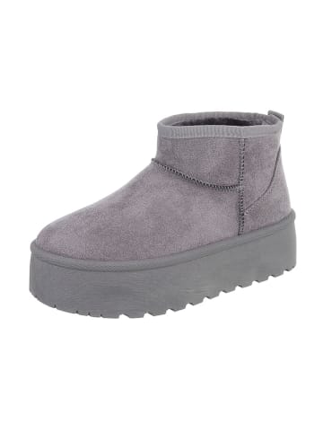 Ital-Design Stiefelette in Grau