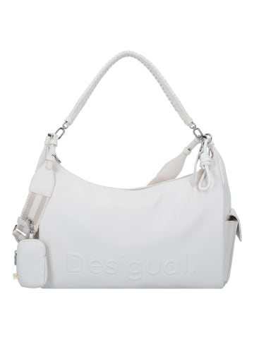 Desigual Brasilia Schultertasche 40 cm in weiss