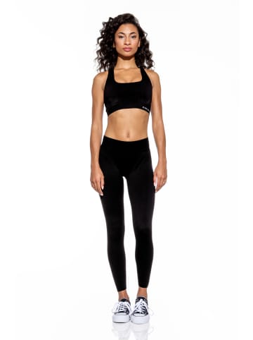 Stark Soul® Sportleggings Scrunch in schwarz