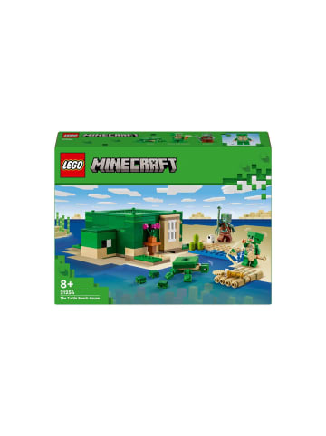 LEGO Bausteine Minecraft Das Schildkrötenstrandhaus, ab 8 Jahre
