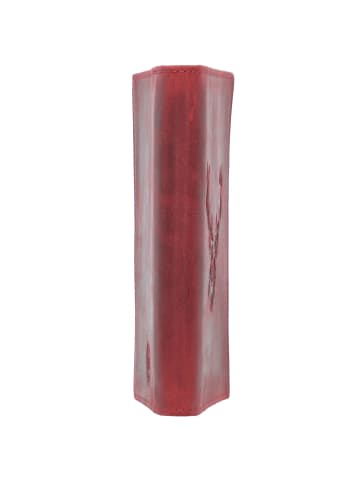 Greenburry Vintage Hirsch Ausweisetui Leder 12.5 cm in rusty red