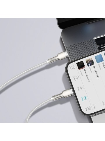 Mcdodo Baseus Schnell-Ladekabel USB-C Lightning PD, 20W, 1m weiß
