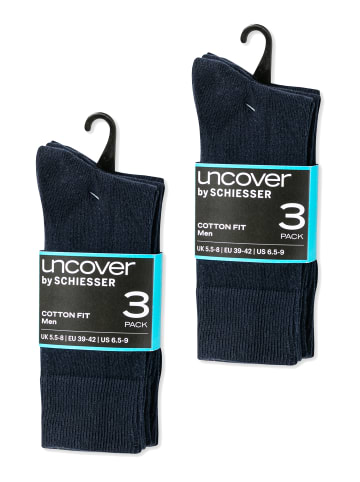 Schiesser Freizeitsocken Uncover in Blau