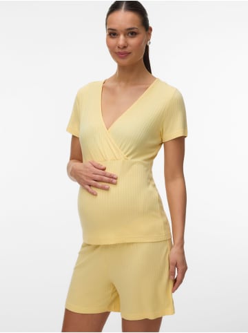 mama licious Schlafanzug Set in Pale Banana