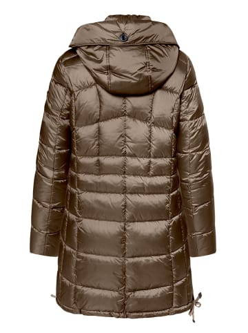 Gil Bret Winterjacke mit abnehmbarer Kapuze in Dark Earth