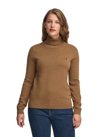 Polo Club Pullover in Karamell Vigore