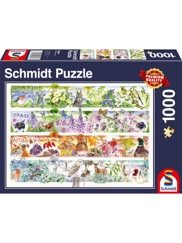 Schmidt Spiele Jahreszeiten. 1.000 Teile | Erwachsenenpuzzle