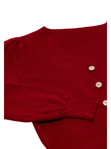 caspio Strickpullover in Rot