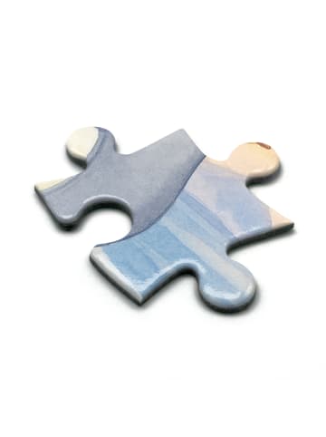 Mr. & Mrs. Panda Puzzle Pinguine Kuscheln Design mit Spruch in Weiß