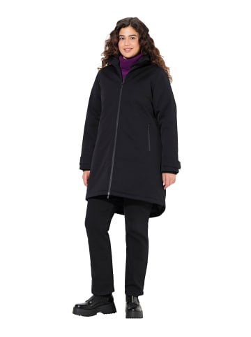 Ulla Popken Funktionsjacke in schwarz