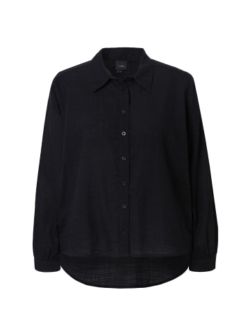 Ulla Popken Hemdbluse in schwarz