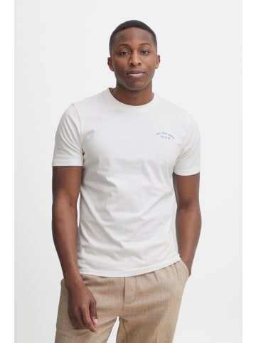 CASUAL FRIDAY T-Shirt CFThor tee with chest print in Weiß