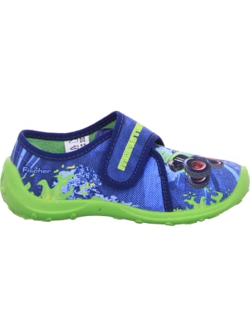 Fischer Markenschuh Hausschuh in blau