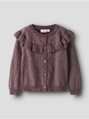 name it Strickjacke in Burgundy