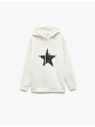 KOTON SWEATSHIRTS in Ekru