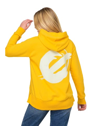 LAURASØN Sweatshirt in orange-gelb