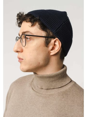 MELA Unisex Kurze Rippstrick Mütze RAFI