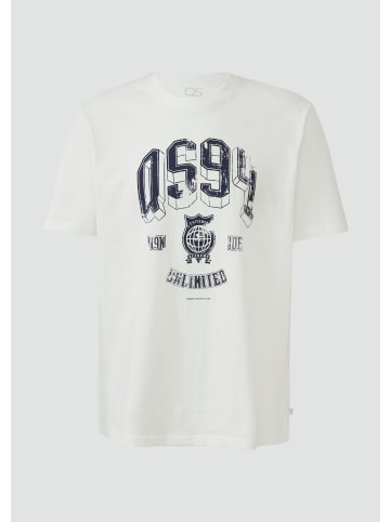 QS T-Shirt in 02D1_ecru
