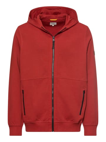 Camel Active Sweatjacke mit Taschen in Rot