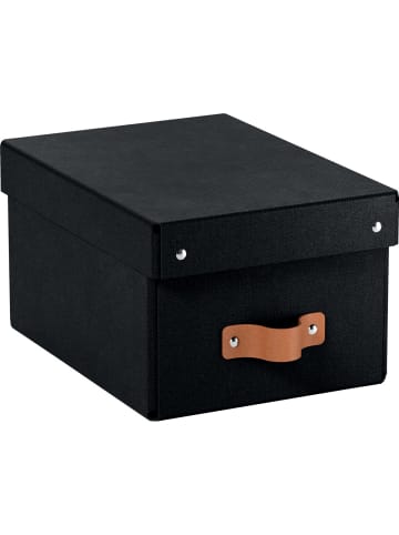 Leitz Archivbox Puro Klein mit Deckel schwarz 2 Stück