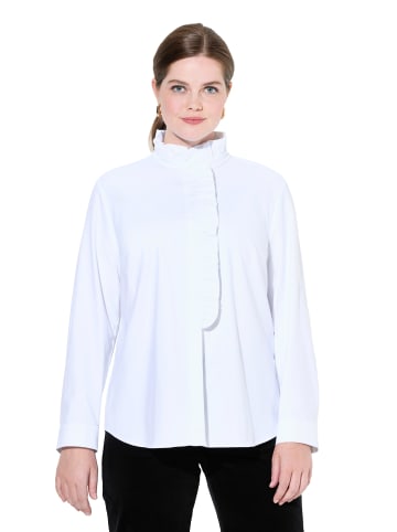 Ulla Popken Bluse in schneeweiß