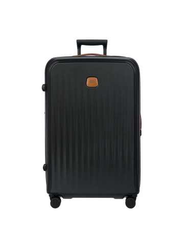 BRIC`s Taormina 4 Rollen Trolley 75 cm mit Dehnfalte in black