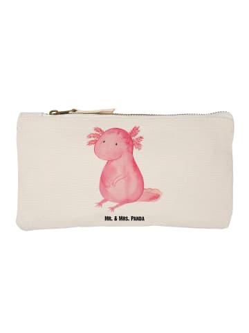 Mr. & Mrs. Panda Kulturtasche Axolotl Niedlich ohne Spruch in Weiß