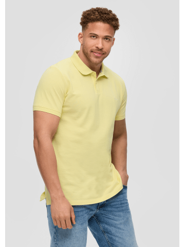 s.Oliver Polo-Shirt kurzarm in Gelb