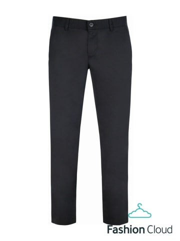 ALBERTO Stoffhose für Herren in schwarz