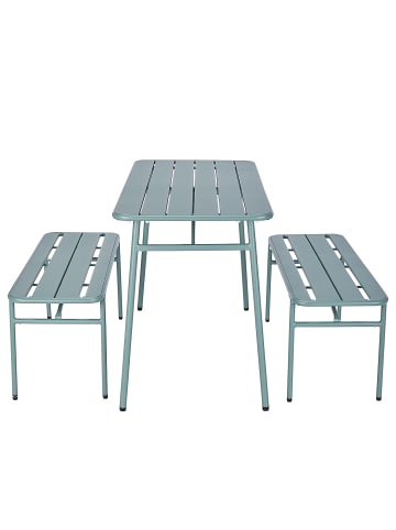 Butlers Gartenmöbel-Set LINESIDE 3-teilig in Grün