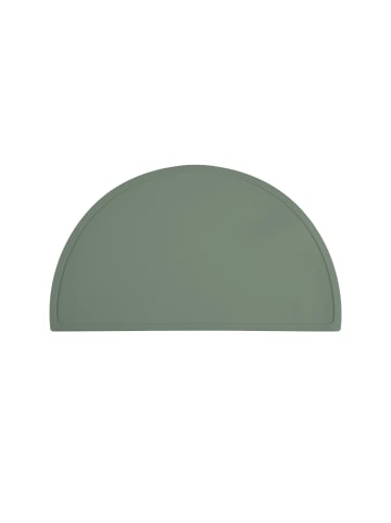 relaxdays Platzdeckchen Kinder in Dunkelgrün - (B)41,5 x (T)24 cm