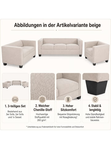 MCW 3-2-1 Sofagarnitur Lille, Grün