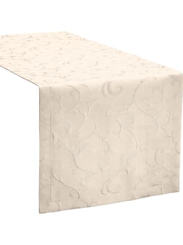 Erwin Müller Jacquard, Baumwollmischung Tischläufer Düsseldorf in natur