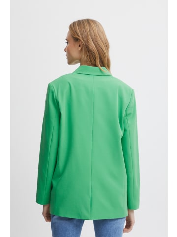 ICHI Blazer IHLEXI Loose fit in Greenbriar