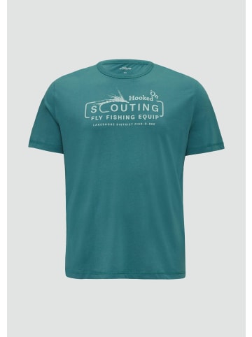 s.Oliver T-Shirt in 67D1_petrol