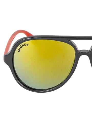 Cerda Sonnenbrille mit Spiegeleffekt Mickey Mouse in Schwarz