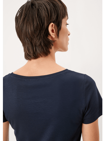 s.Oliver BLACK LABEL T-Shirt kurzarm in Blau