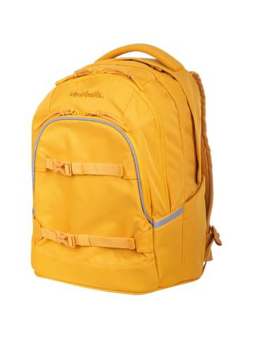 McNeill Schulrucksack MILO gelb + Schlampermäppchen in gelb