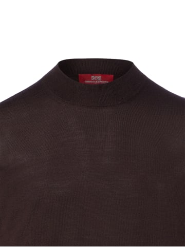 Finshley & Harding London Wollpullover in schoko - 0001