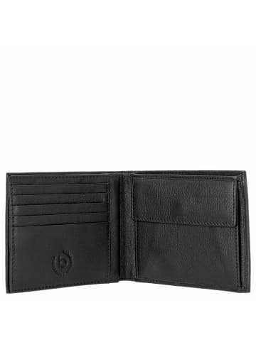 Bugatti Sempre - Geldbörse mit Münzfach  12 cm (schwarz) in schwarz