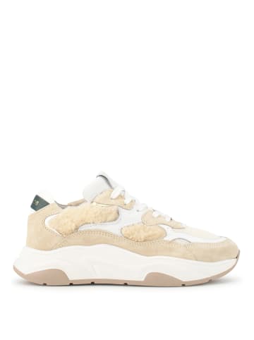 POELMAN Sneaker "LEXI" in Beige mit Kombination