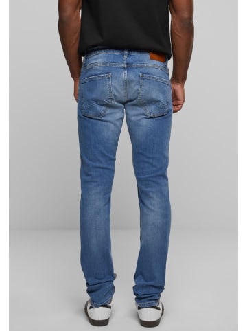 2Y Studios 2Y Studios Herren 2Y Destroyed Slim Fit Jeans in blue