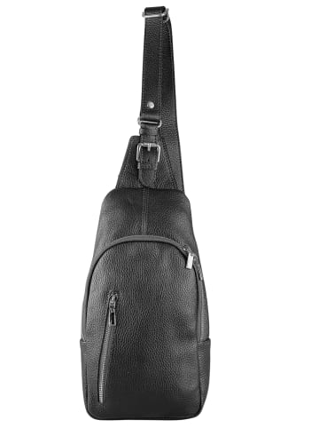 collezione alessandro Brusttasche " Achilles " in schwarz