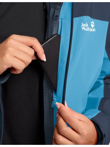 Jack Wolfskin Outdoorjacke für Damen in blau